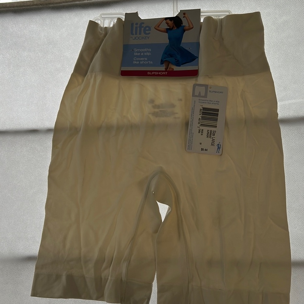 Life by jockey smooth like slip SLIPSHORT size L